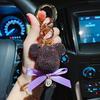 With Keychain Glamorous Teddy Bear Pendant And Diamond Chain Great Gifts For