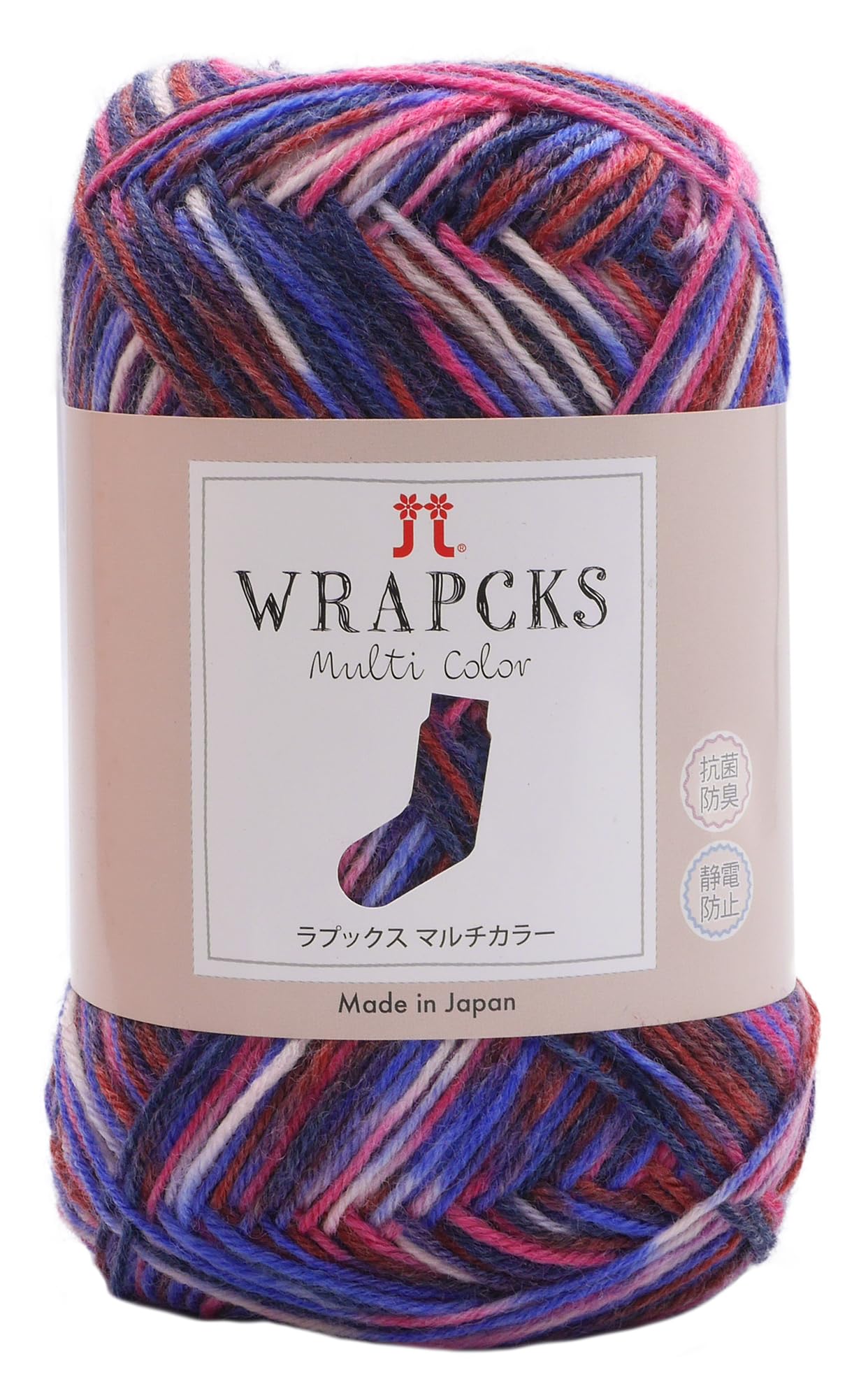

Hamanaka Wool Lapx Multicolor Medium Fine 506 Multicolor 80g 340m 3225 Hand-knitted COL. Approx.