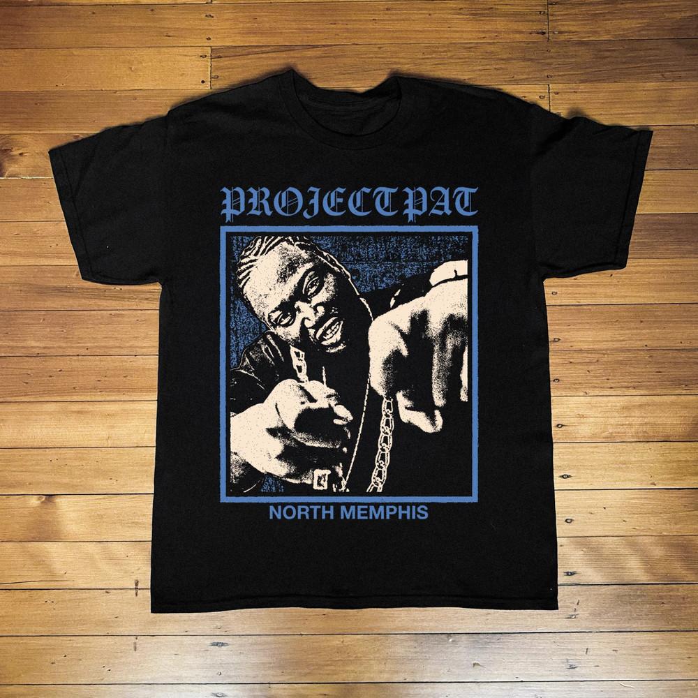 

VTG PROJECT PAT NORTH MEMPHIS Heavy Cotton Black T Shirt S-5XL BT530 Unisex T-Shirt S