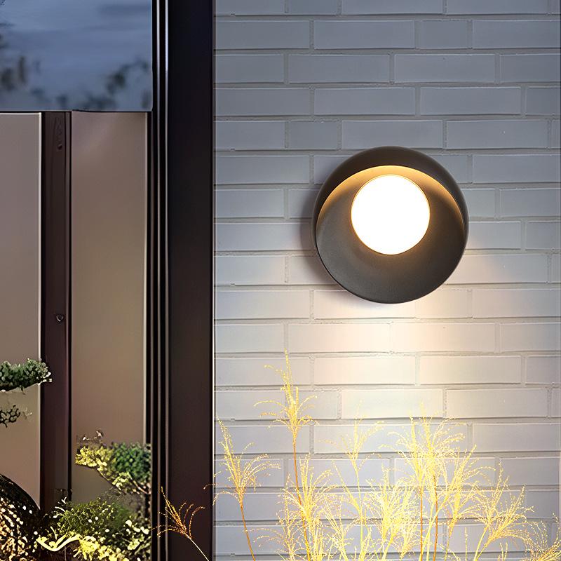 Versatile Waterproof Outdoor Wall Lamp for Courtyard, Staircase, Hallway, Bedroom, or Living Room