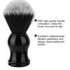 Portable Men Soft Brush Hair Delicate Handle Beard Shaving Brush Barber Salon Tool #02