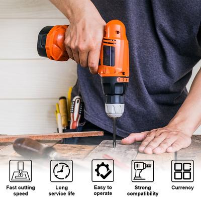 40/10PCS 6mm Cross Hex Drill Bit Set Tile Porcelain Punch Holes Drill Bit for Glass Ceramic Tile Wall Concrete Drilling