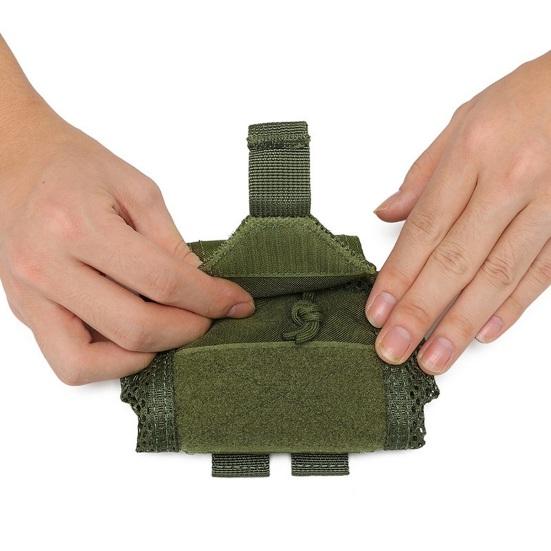 Taktiksel Su Şişesi Kılıfı Taşınabilir Hafif Ağır Hizmet Dış Mekan Aktiviteleri Seyahat Balıkçılık Avcılık Yürüyüş Katlanabilir Su Şişesi Tutucu File Çanta