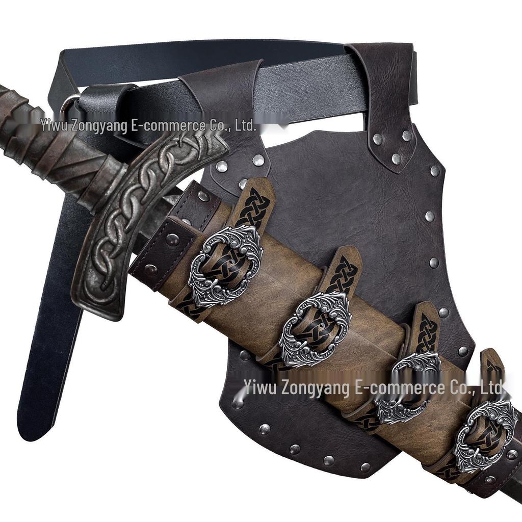 Medieval Viking Knight Scabbard Cosplay Costume Props
