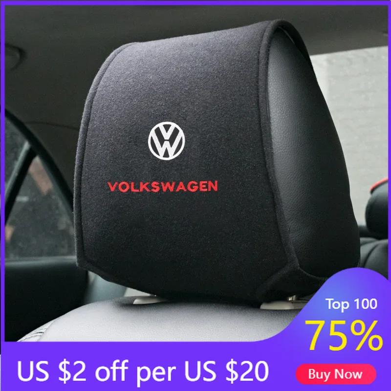 

VW GTI GOLF 2026 Hot For VW VOLKSWAGEN 1PCS Hot car headrest cover fit for Volkswagen GOLF 5 Polo Golf 6 Golf 7 Accessories C