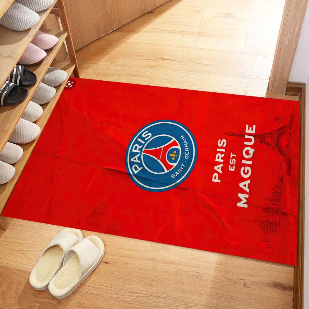 Paris Saint Germain Floor Rug Office Rug Design For Study Room Foyer Playrooms Outdoor Antislip Carpet Decorate Offices Perfect Gift For Womenmen