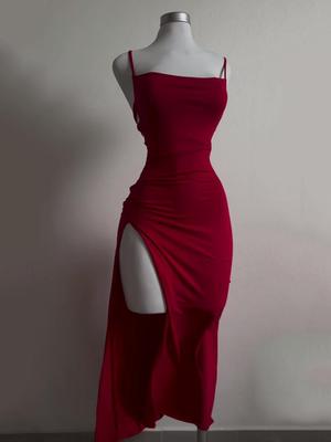 Sexy Backless Lace Up Langes Kleid Frauen Split Ärmelloses Bodycon Party Club Abendkleider High Street Weibliche Strumpf Roben