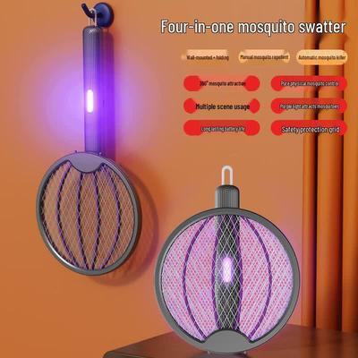 LISM 4-in-1 Foldable Electric Mosquito Swatter