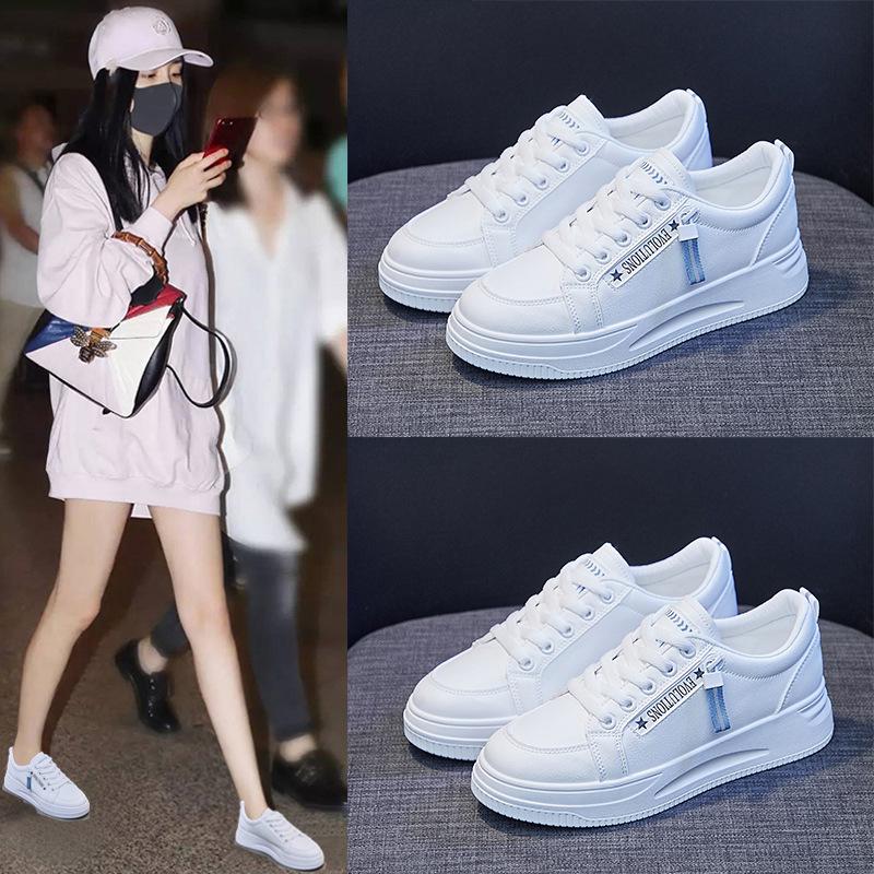 Small White Shoes for Women's Spring New Korean Style Student Running Shoes Women's Breathable Casual Shoes