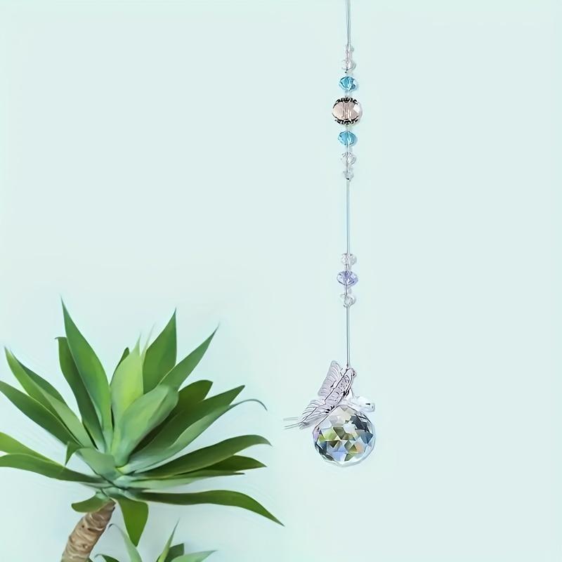 A beautiful butterfly crystal sun catcher in a set, perfect as a home decoration for Valentine's Day or birthday gifts