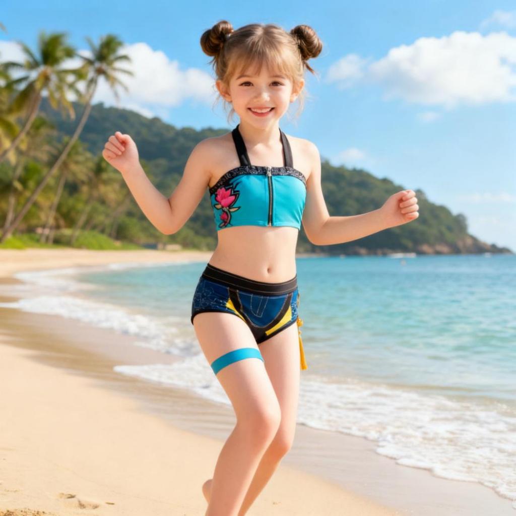 Hot Anime And TV Drama Characters. Female Protagonist Group's Children's Cosplay Outfits. The Same Elements' Swimsuit Cosplay Performance Outfits.