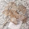 Golden Maple Leaf Christmas Christmas Decoration Artificial Flower Artificial Plants Fake Flower