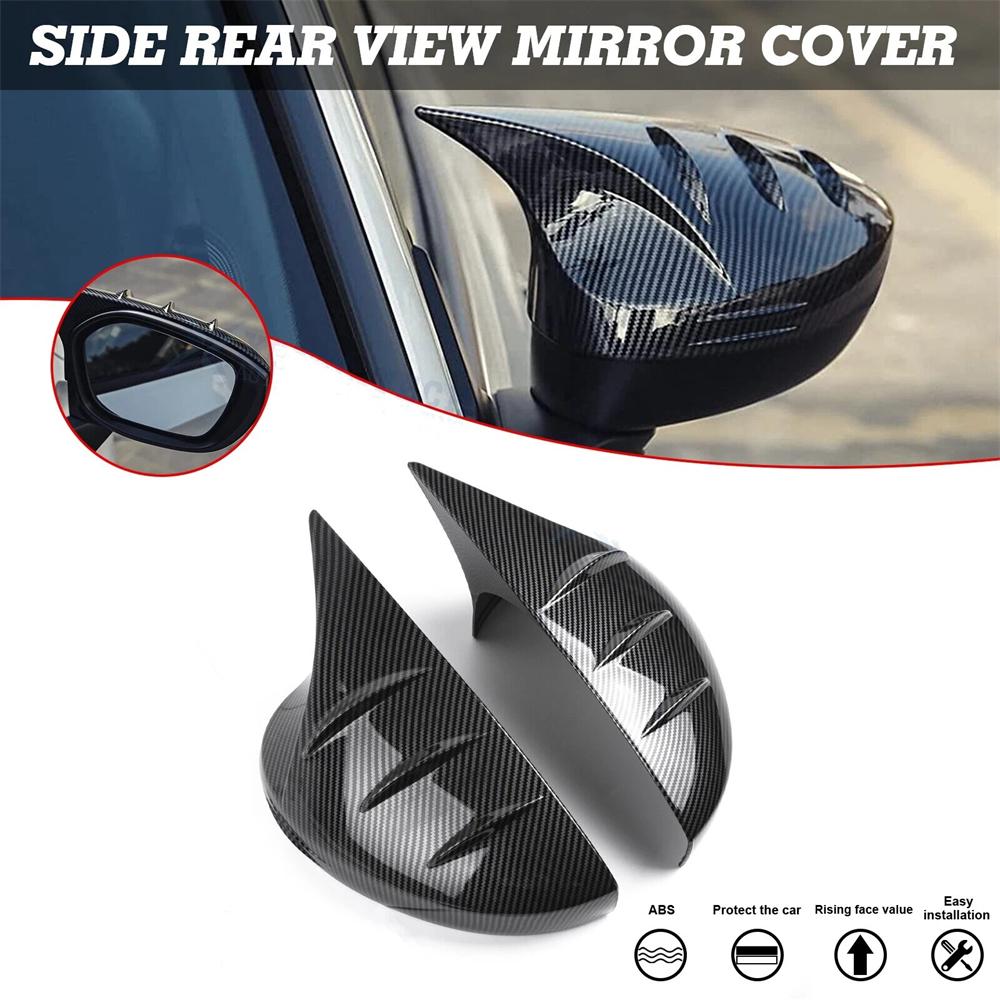 

Carbon Fiber Look Side Mirror Cover w/o Signal for Honda Civic 2022+