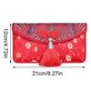 Chinese Brocade Red Envelope Packets Traditional Chinese Red Envelopes With Tassels For Spring Festival Weddings Birthdays