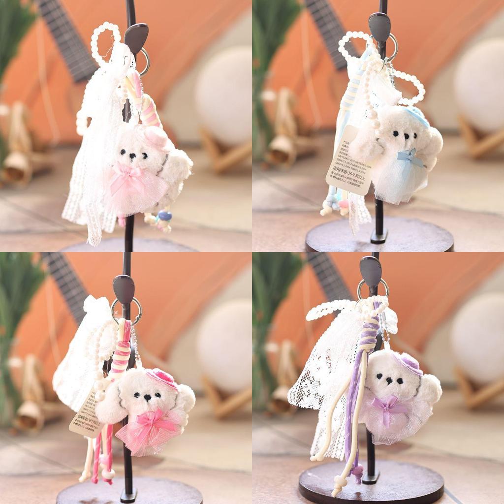 Plush Dog Keychain Toy With Soft Crystal Velvet For Kids And Adults