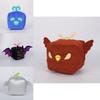 Blox Fruits Plush Toy With Leopard Print Box Purple Short Plush Pp Cotton Filling 15cm Height