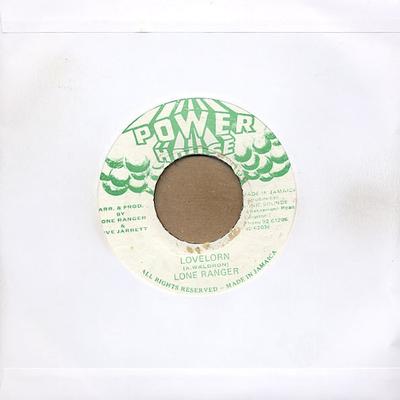 7-Zoll Schallplatte LONE RANGER - Liebeskrank KEINE Power House Jamaika Reggae, Ska & Dub Gebraucht