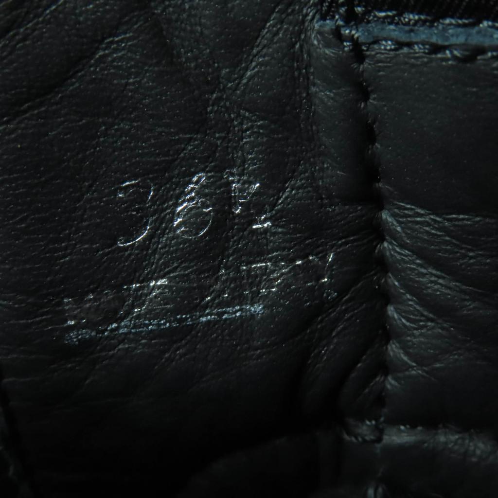 Pristine PRADA Monolith Re-Nylon Triangle Logo Gabardine Boots Black 36.5 2UE029 Used