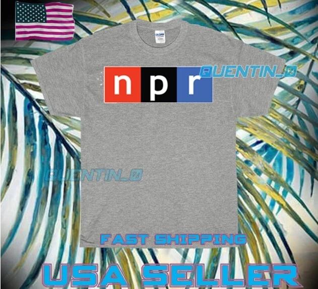 

NEW Shirt PREMIUM NPR LOGO T-Shirt FUNNY UNISEX SIZE S TO 5XL M
