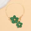 Stylish Flower Ankle Jewelry Secure Adjustable Closure Iron Chain for Casual Outfits Festivals Gifts for Lovers