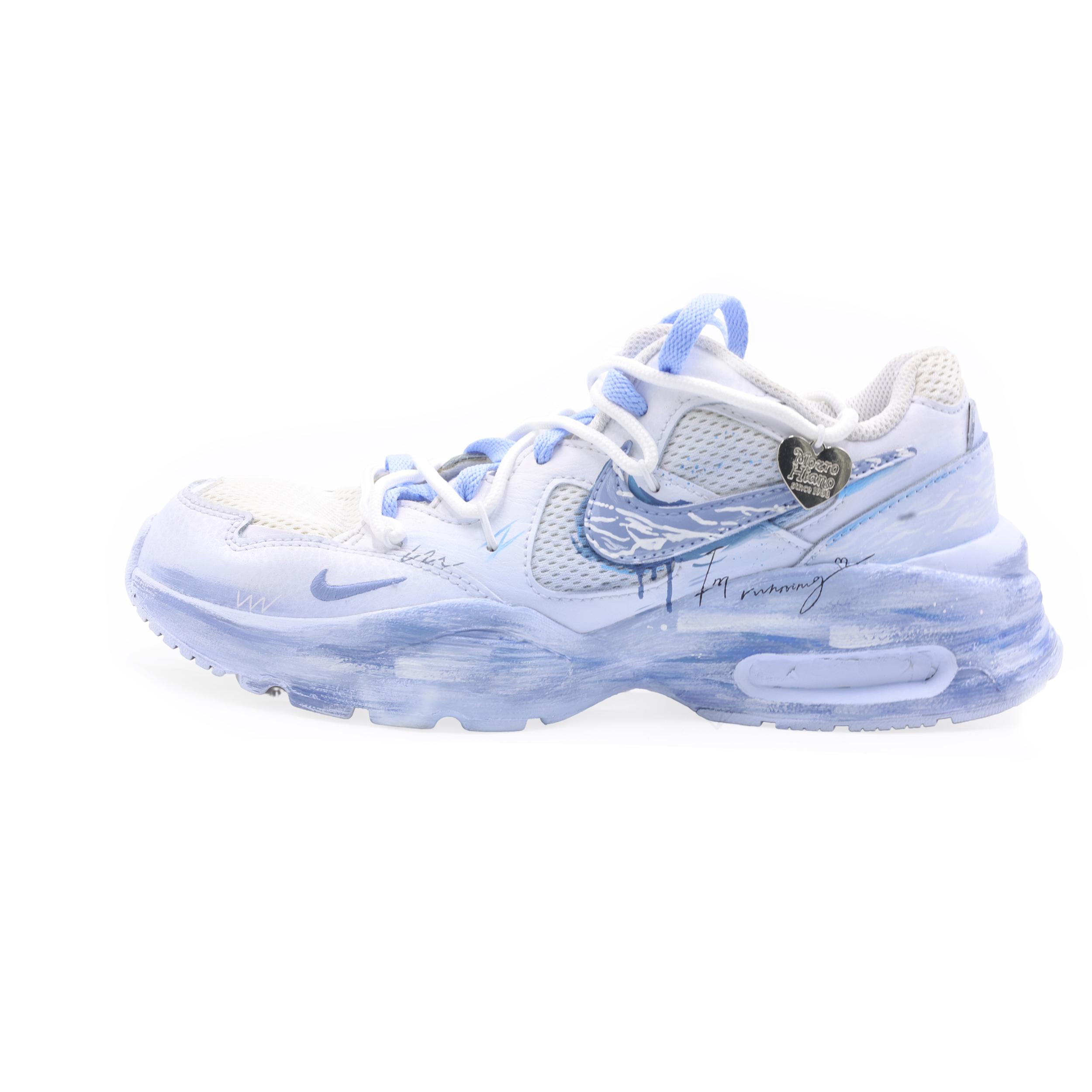 

Nike Air Max Fusion Cushioning, Wear Resistant Low top Running Shoes Unisex CJ1671-105(Team1387-) 35.5