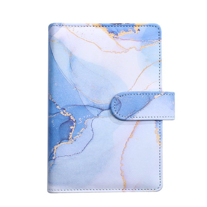 Exclusive Marble Gilded Journal and Budget Planner - A7 Ring Binder, A6 Macaron, A5 Notebook