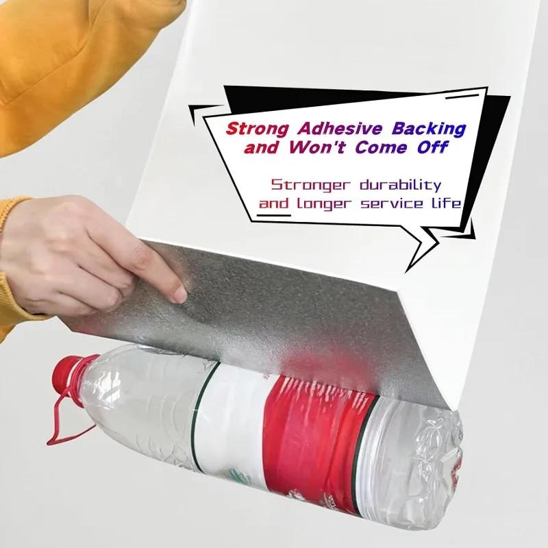 10-40PCS Marble Style Self-adhesive Floor Stickers Thickened Wear-resistant PVC Flooring Mats for Household Use Easy To Install