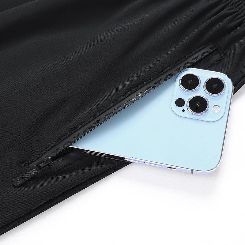 2026 Men's Plus Size Ice Silk Basketball Shorts - High Stretch, Loose Fit