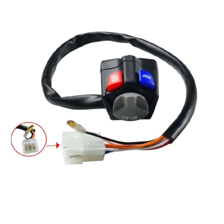 Multifunctional Motorbike Handlebar Switch Suitable for EC250-300 EC250F/350F Lighting Safety Enhanced Riding Experience