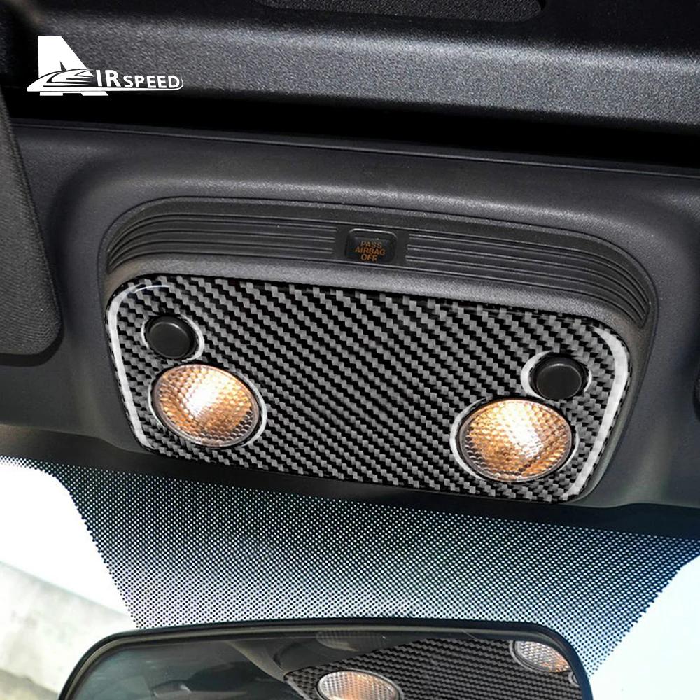 Carbon Fiber for Ford Mustang GT 2005 2006 2007 2008 2009 Accessories Interior Trim Car Roof Reading Light Lamp Cover Sticker