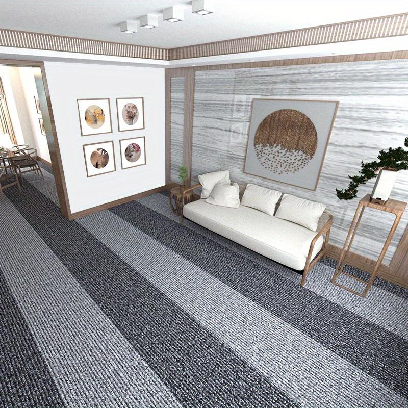 Room Decoration Staircase Home Decor Solid Color Rugs for Bedroom Water Uptake Bathroom Carpet Living Room Self-adhesive Kitchen