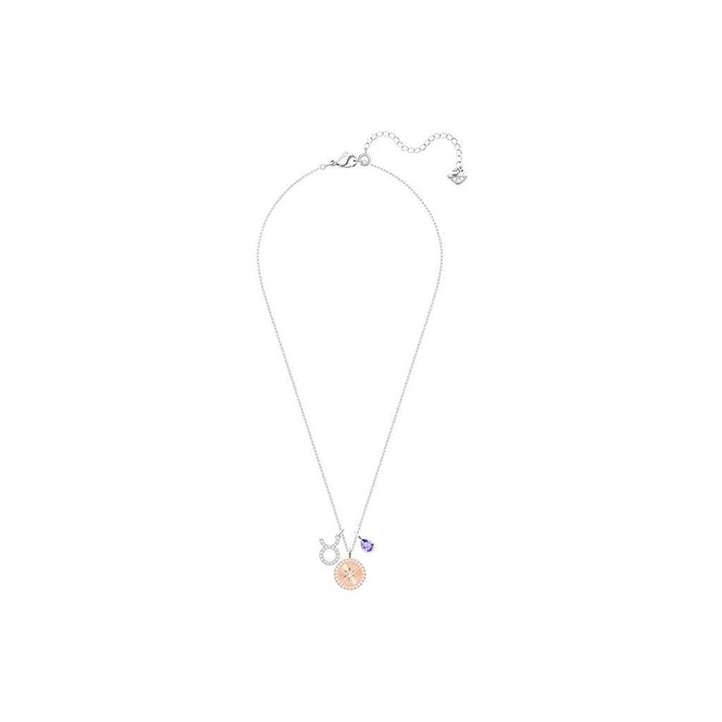 Swarovski Zodiac Serie Anhänger Stier Violette Halskette Damen Halskette 5349223
