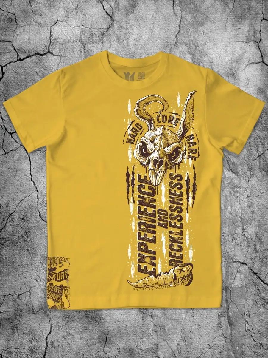 -Shirt Hardcore Rabbit T-shirt with Print XL