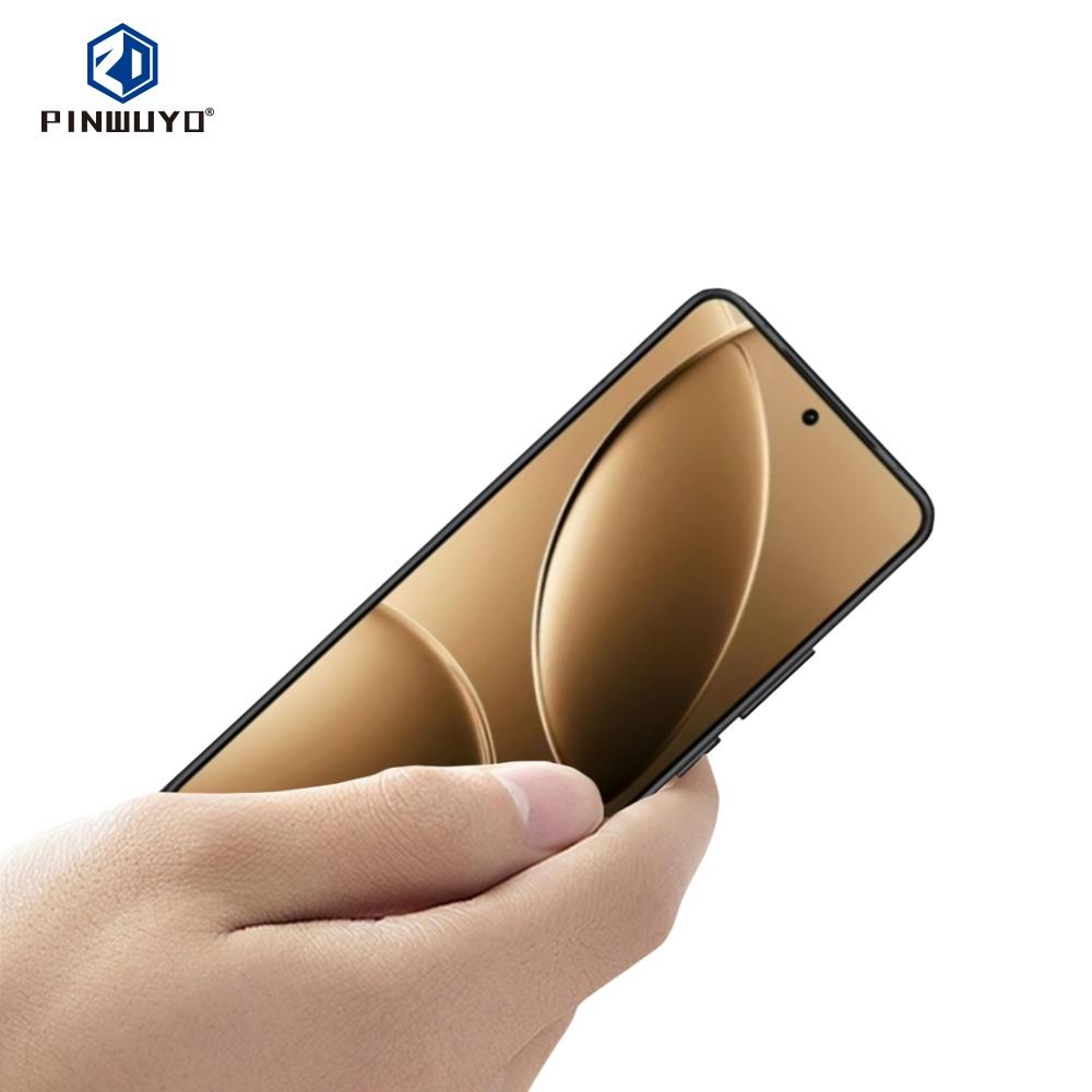 

For Xiaomi Redmi K80 Pro 5G/Xiaomi Redmi K80 5G Tempered Glass Film PINWUYO Explosion-proof 9H 3D Full Screen Protector Black