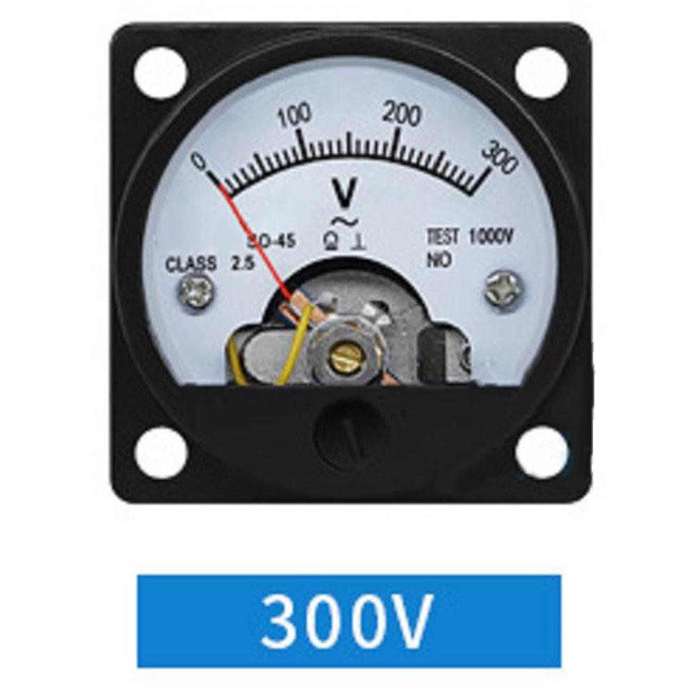 Panel Meter AC Voltmeter AC Voltmeter For Accurate Measurement Power Meter 0 Adjuster For Calibration Accuracy Level 2.5