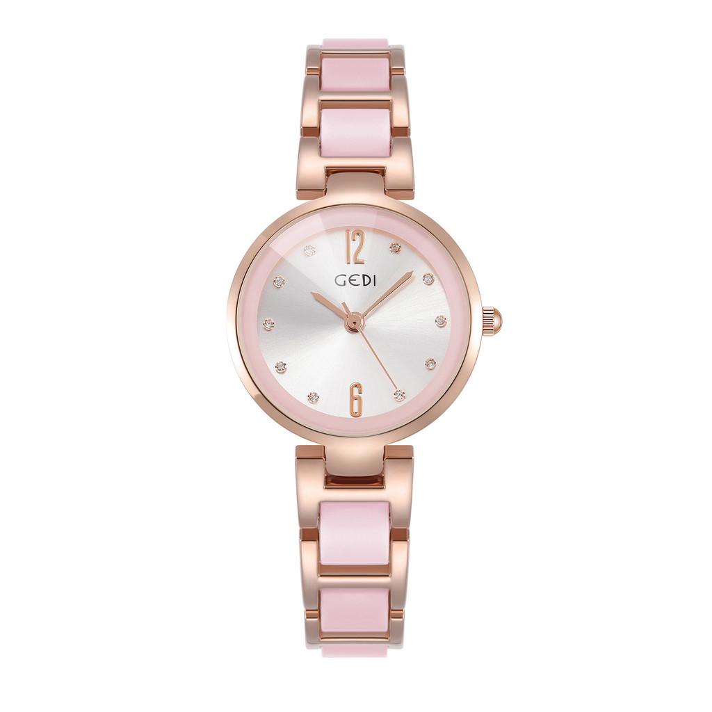 Gadi Ceramic Womens Quartz Watch With Water Resistance For Elegant Ladies