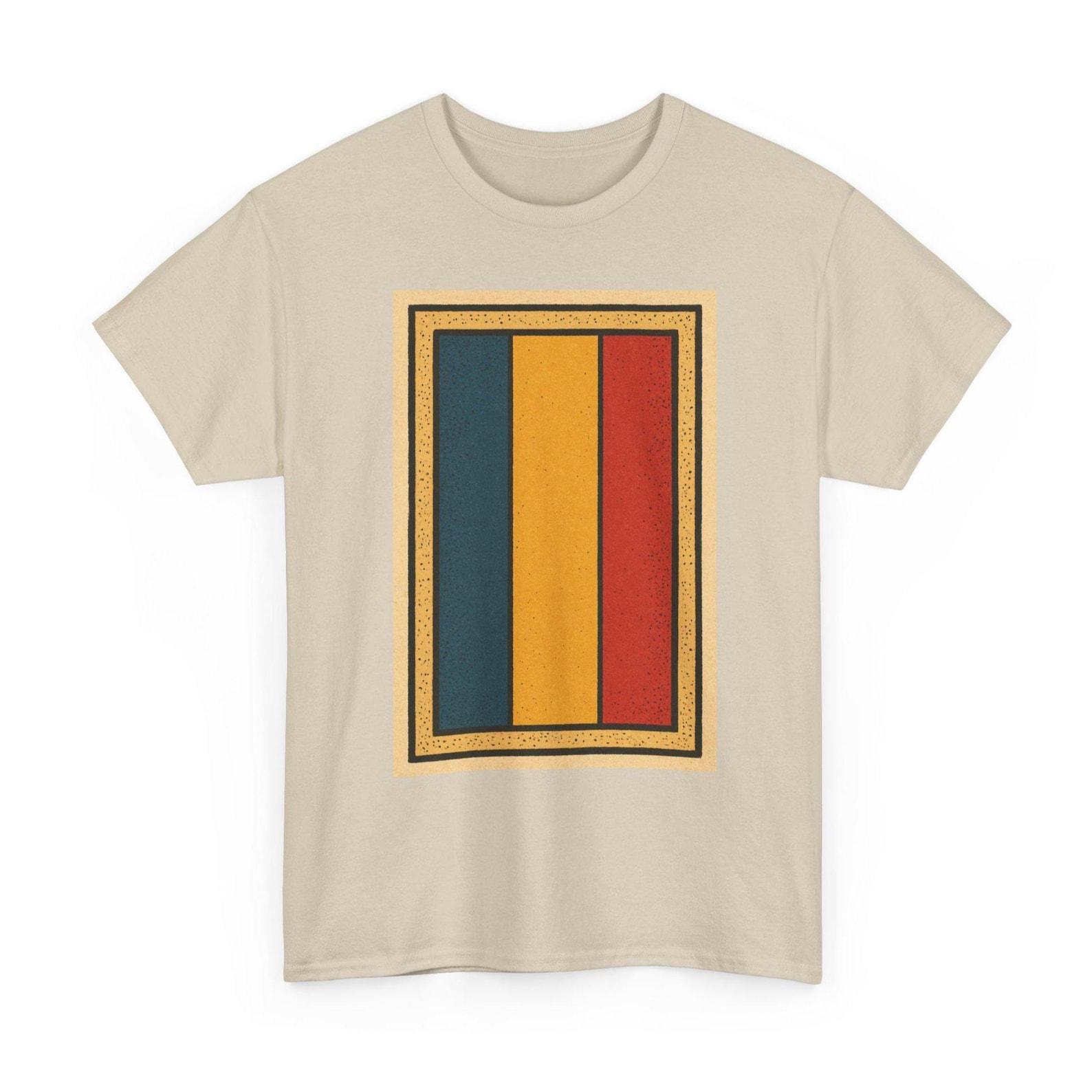 Chad Flag T-Shirt | Retro Chadian Pride Tee | Central Africa Heritage Shirt M