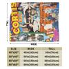 CORTIS Kpop  Soft Blanket  Picnic Plush Throw Blanket Graphic Couch Bed Flannel Bedspread Sofa Bed Cover