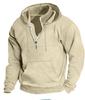 2023 Autumn/Winter Thick Hooded Men’s Printed Loose Sweatshirt