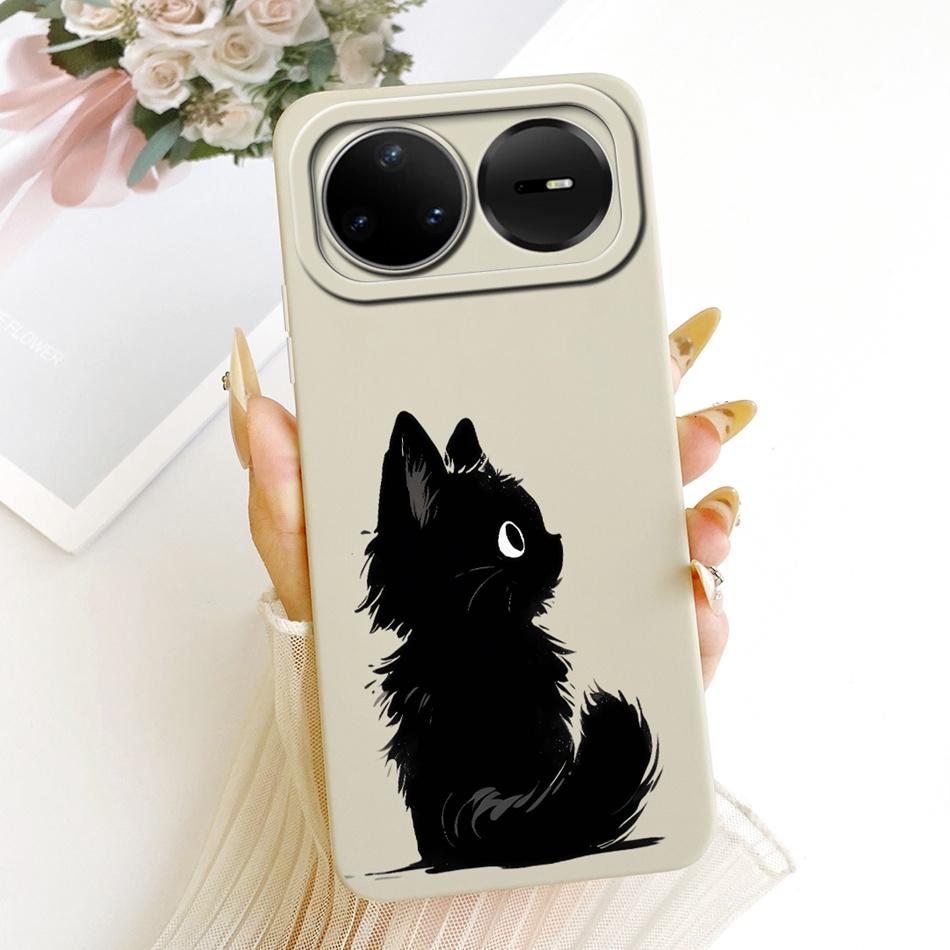 For Huawei Nova 15 Pro 15 15Ultra 2026 Cute Cat Flower Cartoon Phone Case For Huawei Nova15 15Pro Soft Silicone Covers Bumpers