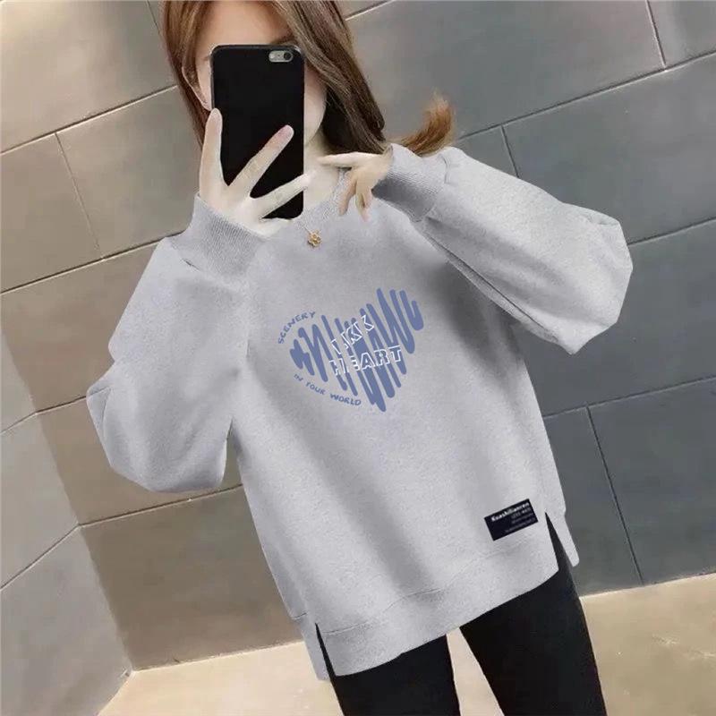 

Women s Plus Size Velvet-Lined Long-Sleeve T-Shirt for Middle-Aged and Elderly 2XL 140-160 jin