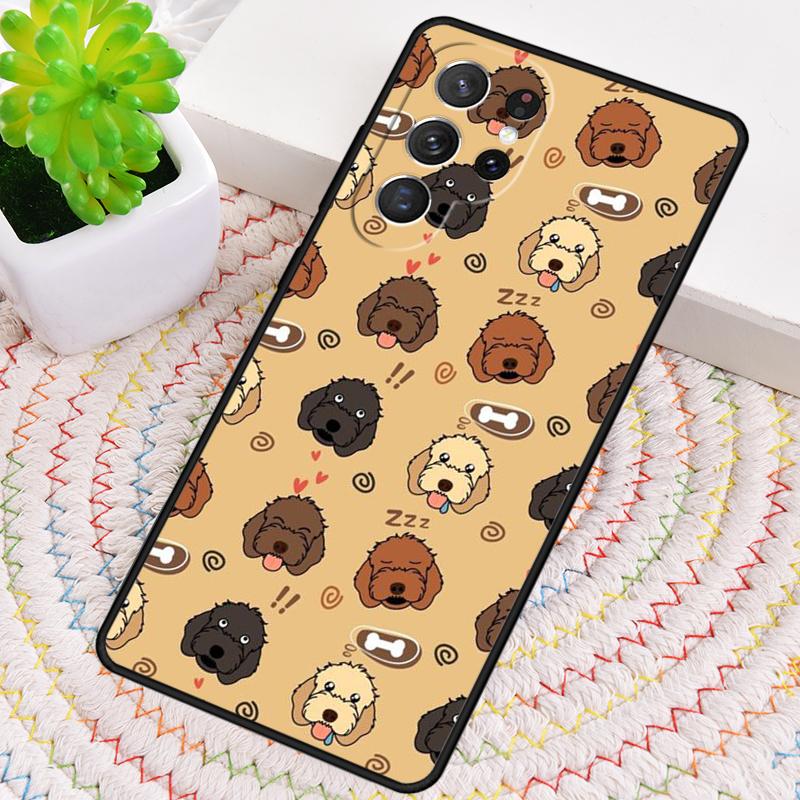 Cartoon Cavoodle Cavapoo Phone Case for Samsung Galaxy Note 10 Pro S26 Ultra S23 S24 FE S25 S21 S22 PLUS Shockproof Cove