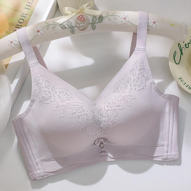 New vest without steel ring adjustment bra cover gathered anti-sagging medium and thick cup can be