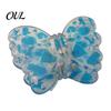 Non-slip Hair Accessories Magnetic Clips for Women Girls, Butterfly Shape Strong Hold Non Slip Colorful Claw Clips, Seamless 2-in-1 Clip Thick or Thin