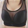 Women's Adjustable Push-Up Wireless Bra – Large Size, Thin, Side-Collecting Design