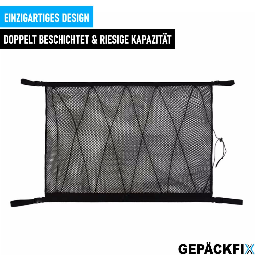 GELÄCKFIX Car Roof Net Bag Ceiling Luggage Storage Organizer