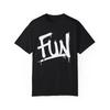 Lustiger Urban Graffiti Art Style Zitat :: Unisex stückgefärbtes T-Shirt