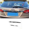 For Hyundai Santa Fe 2013-2018 Glossy Chrome Tail Rear Window Wipers Cover Trim