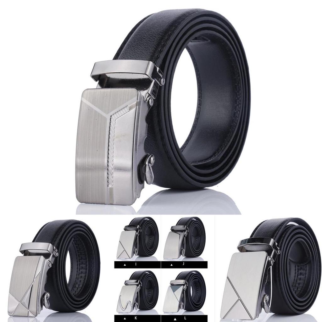 Premium Quality Men's Ratchet Dress Belt With Automatic Buckle For A Perfect Fit