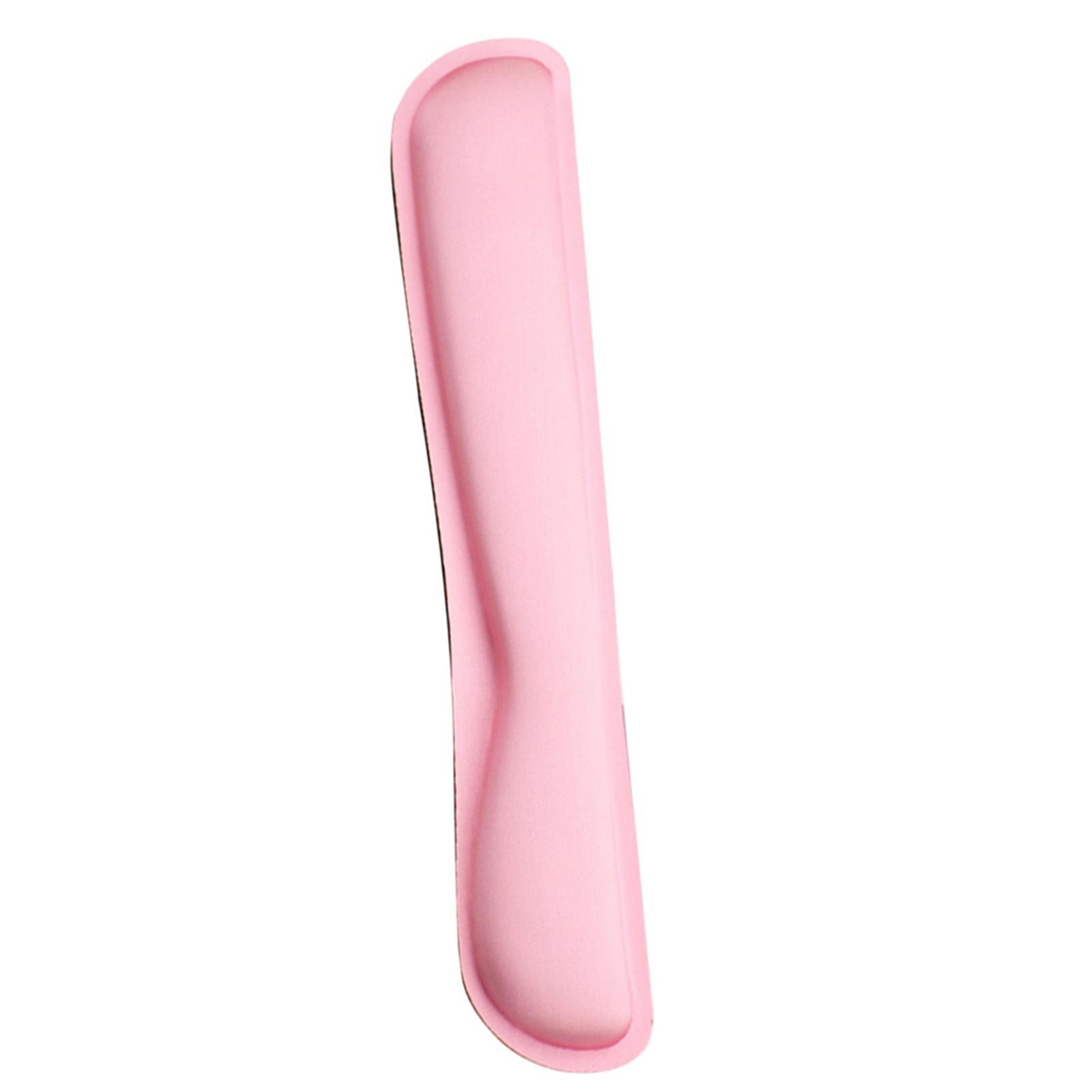 

Keyboard Hand Rest Memory Foam Ergonomic Design Office Gaming Computer Keyboard Wrist Rest розовый